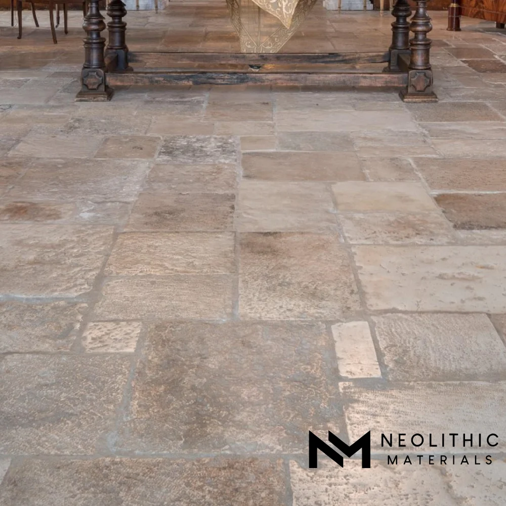 Antique Italian Limestone Flooring